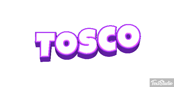 Tosco Текстовый эффект