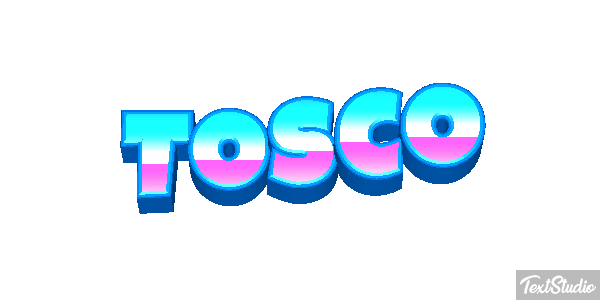 Tosco Текстовый эффект