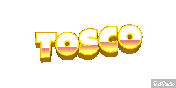 Tosco Текстовый эффект