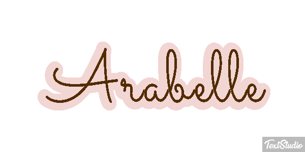 Arabelle Efecto de texto