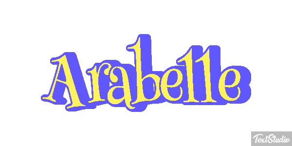 Arabelle Efecto de texto