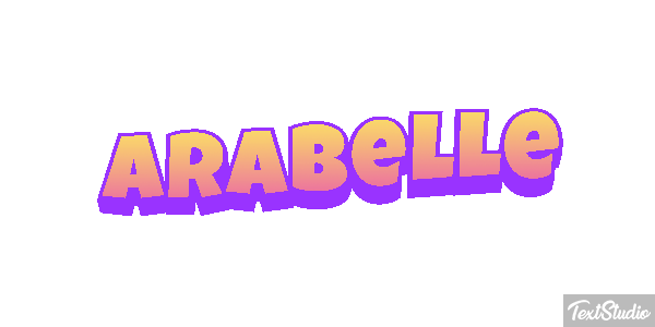 Arabelle Efecto de texto