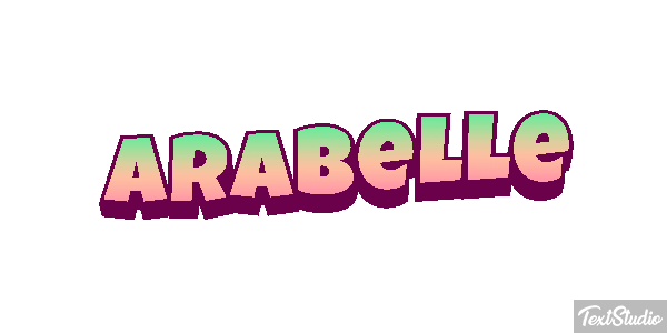Arabelle Efecto de texto