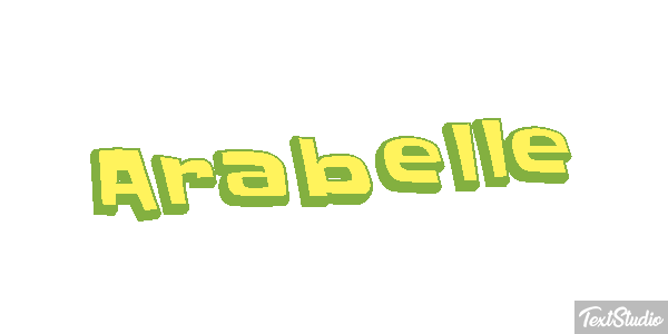 Arabelle Efecto de texto