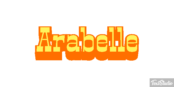 Arabelle Efecto de texto