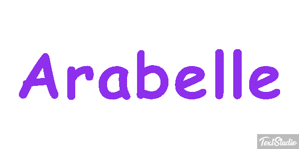 Arabelle Efecto de texto