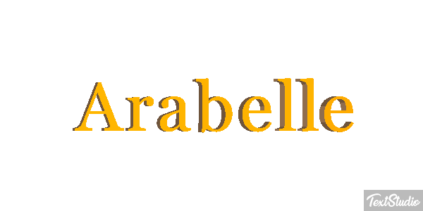 Arabelle Efecto de texto