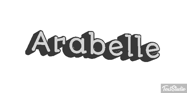 Arabelle Efecto de texto