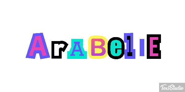 Arabelle Efecto de texto