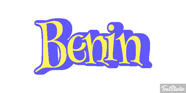 Benin Effetto testo