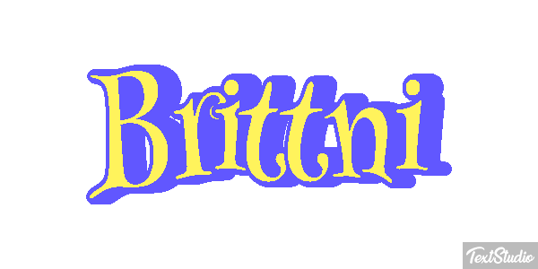 Brittni Text effect