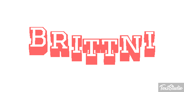 Brittni Text effect