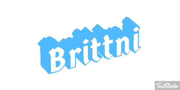 Brittni Text effect