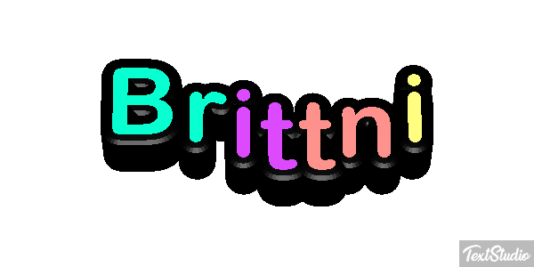 Brittni Text effect