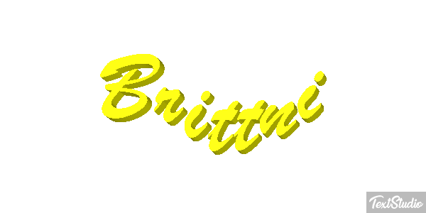 Brittni Text effect
