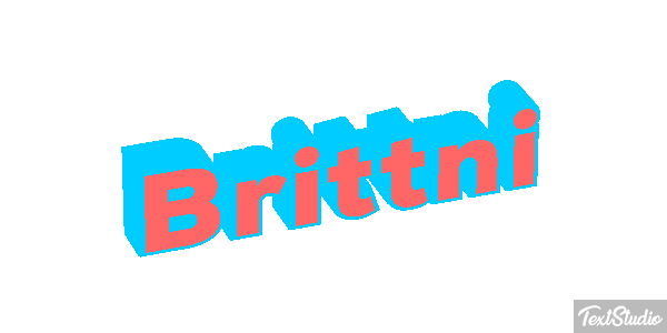 Brittni Text effect