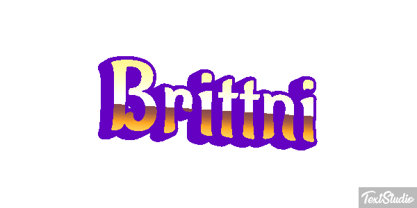 Brittni Text effect