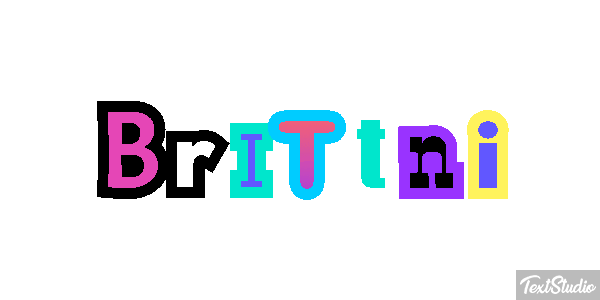 Brittni Text effect