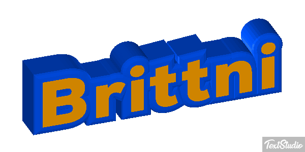 Brittni Text effect