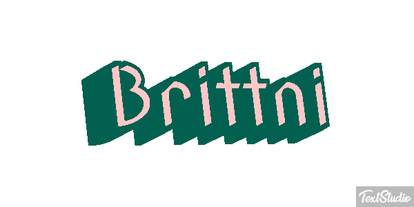 Brittni Text effect
