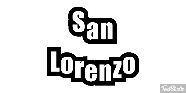 San Lorenzo Efekt tekstowy