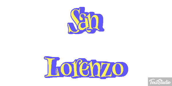 San Lorenzo Efekt tekstowy
