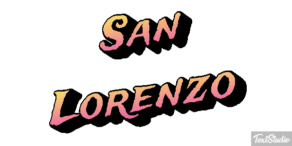 San Lorenzo Efekt tekstowy