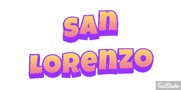 San Lorenzo Efekt tekstowy