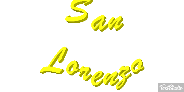 San Lorenzo Efekt tekstowy