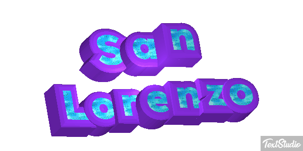 San Lorenzo Efekt tekstowy