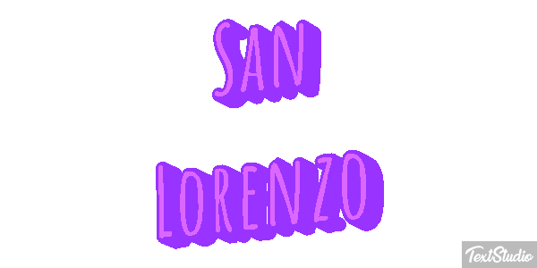 San Lorenzo Efekt tekstowy