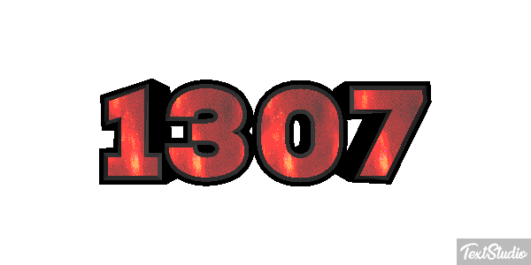 1307 Text effect