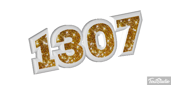 1307 Text effect