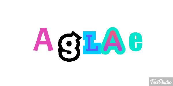 Aglaé Effet de texte