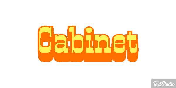 Cabinet Effetto testo