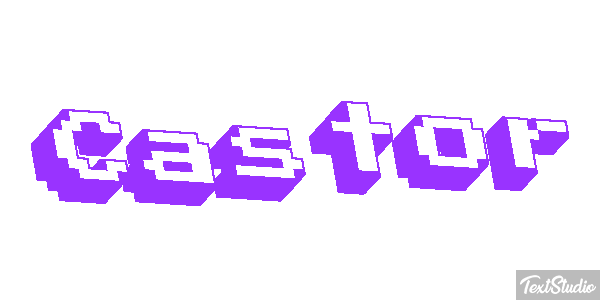 Castor テキスト効果