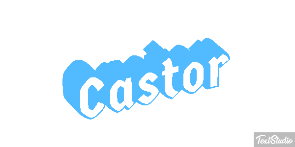 Castor テキスト効果