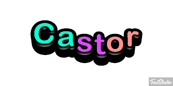 Castor テキスト効果