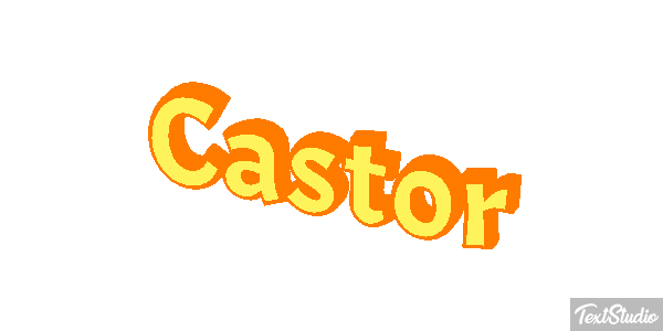 Castor テキスト効果