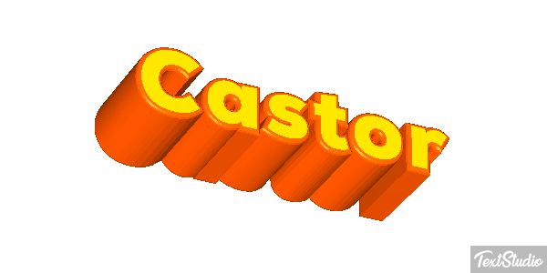 Castor テキスト効果