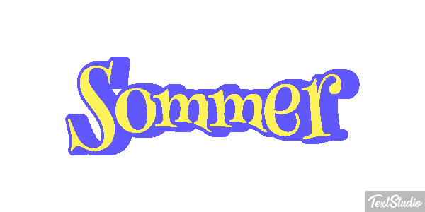 Sommer Текстовый эффект