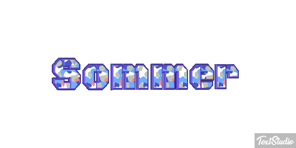 Sommer Текстовый эффект