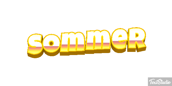 Sommer Текстовый эффект