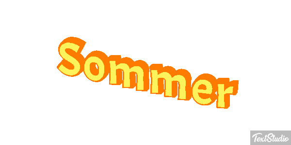 Sommer Текстовый эффект