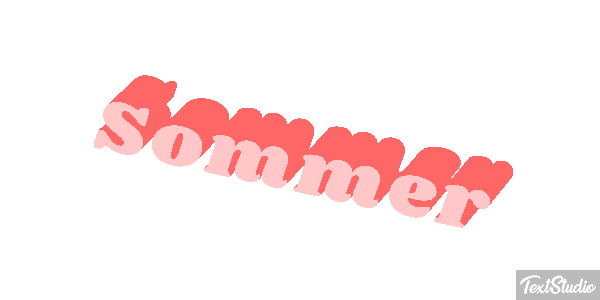 Sommer Текстовый эффект