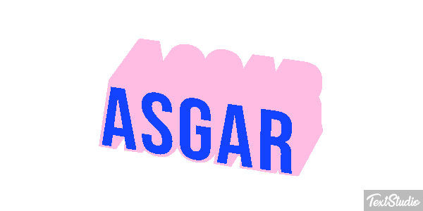 Asgar Text effect