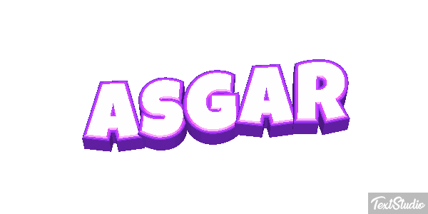 Asgar Text effect