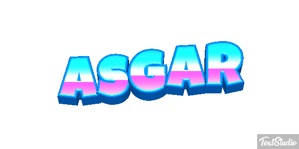 Asgar Text effect