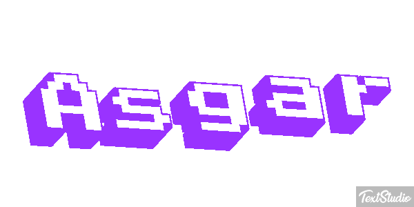 Asgar Text effect
