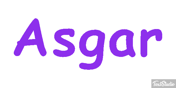 Asgar Text effect